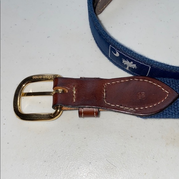 COUNTRY CLUB PREP

SOUTH CAROLINA LEATHER TAB BELT - Picture 2 of 6